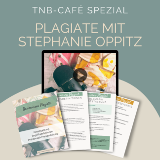 tnb-Café Spezial: "Plagiate" mit Stephanie Oppitz