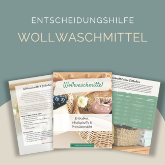 Ratgeber: Wollwaschmittel